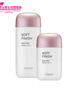 Kem Chống Nắng Dạng Sữa Dịu Nhẹ, Nâng Tông Da Missha All-Around Safe Block Soft Finish Sun Milk SPF50+ PA