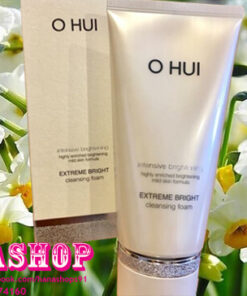 Sữa Rửa Mặt Vitamin Dưỡng Trắng Da Ohui Extreme White Foam Snow 160ml-hanashops